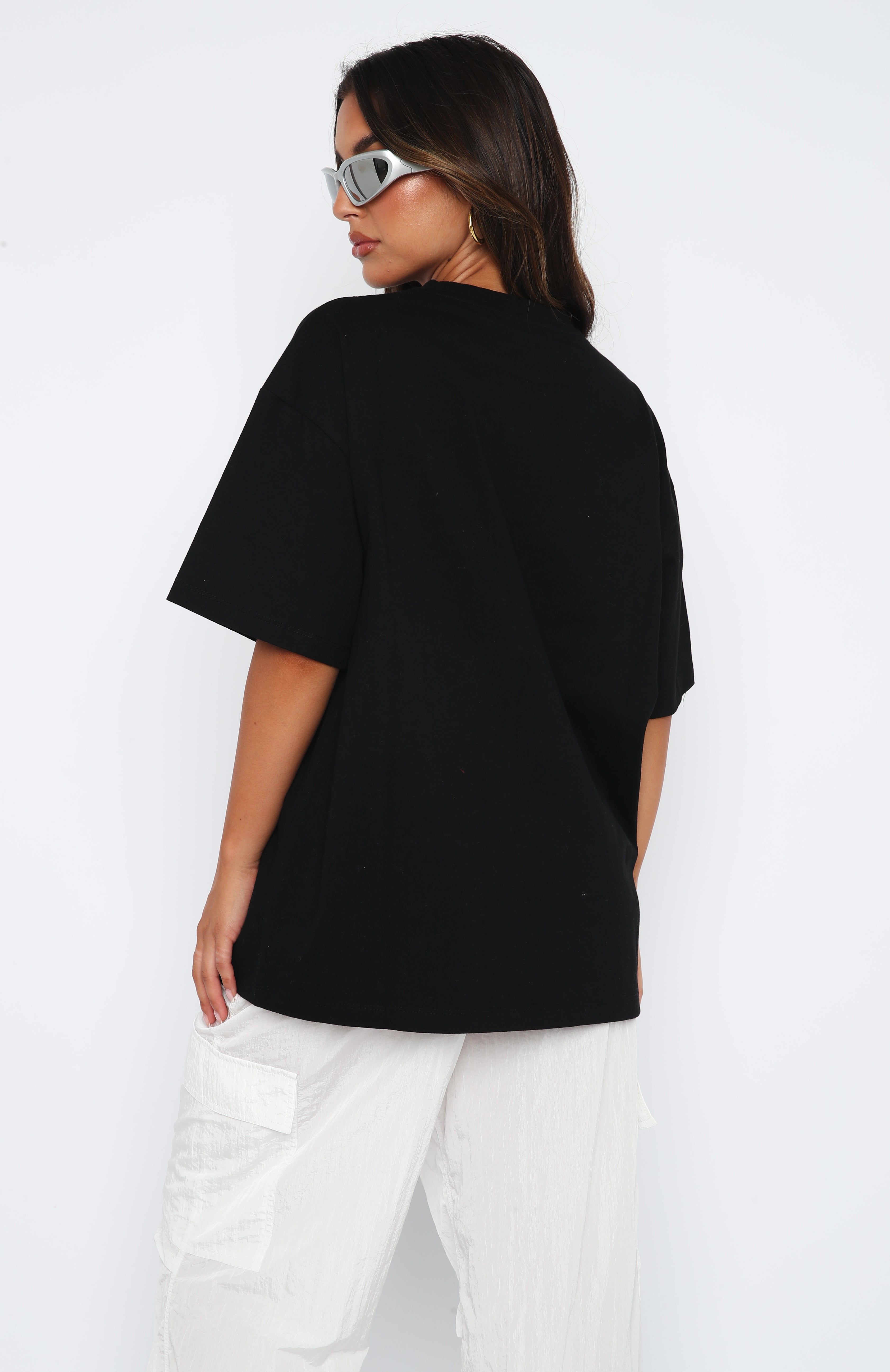 New Generation Oversized Tee Black sold by White Fox Boutique product image thumbnail 4