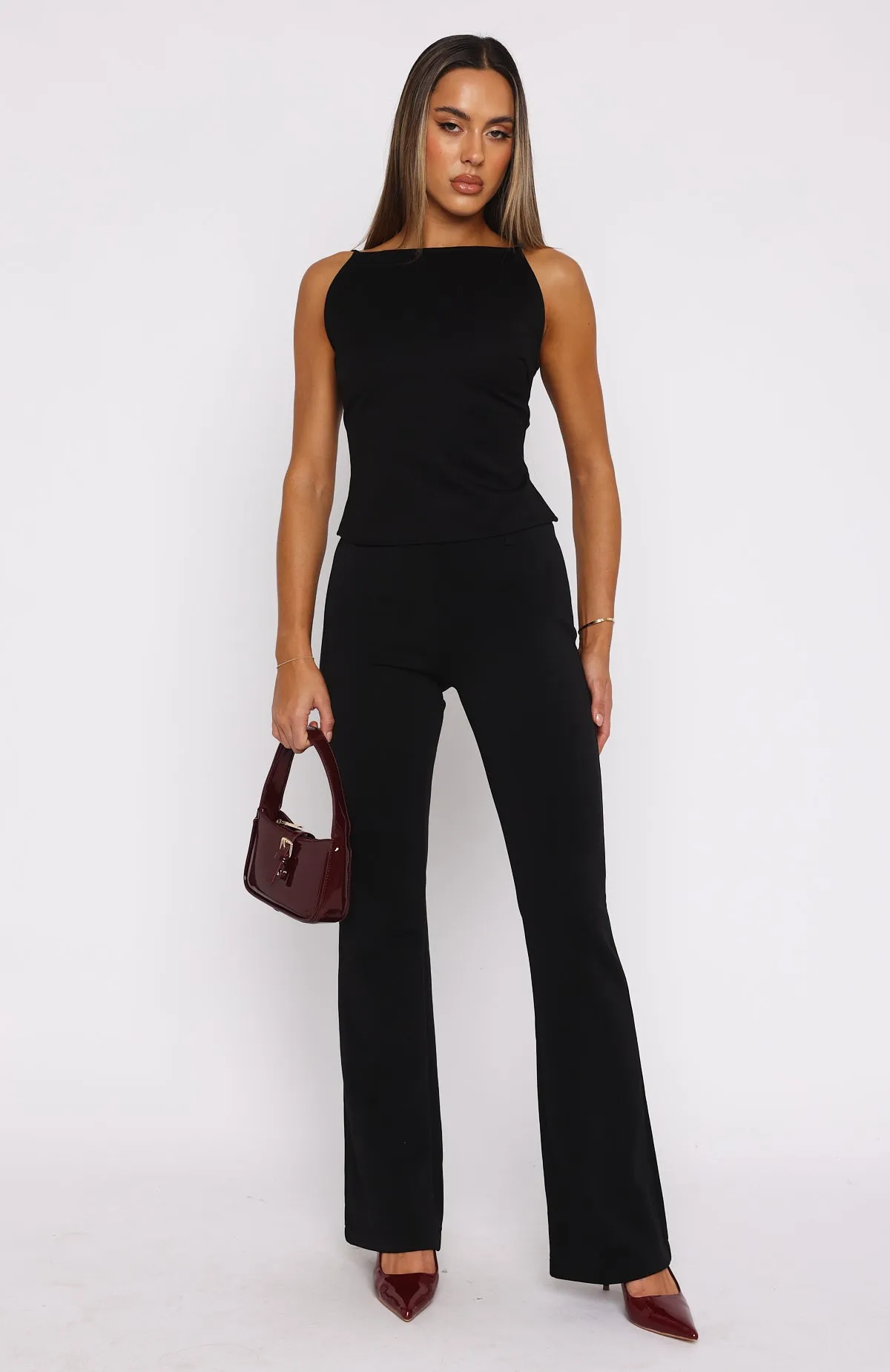 Fearless Pants Black sold by White Fox Boutique product image thumbnail 2