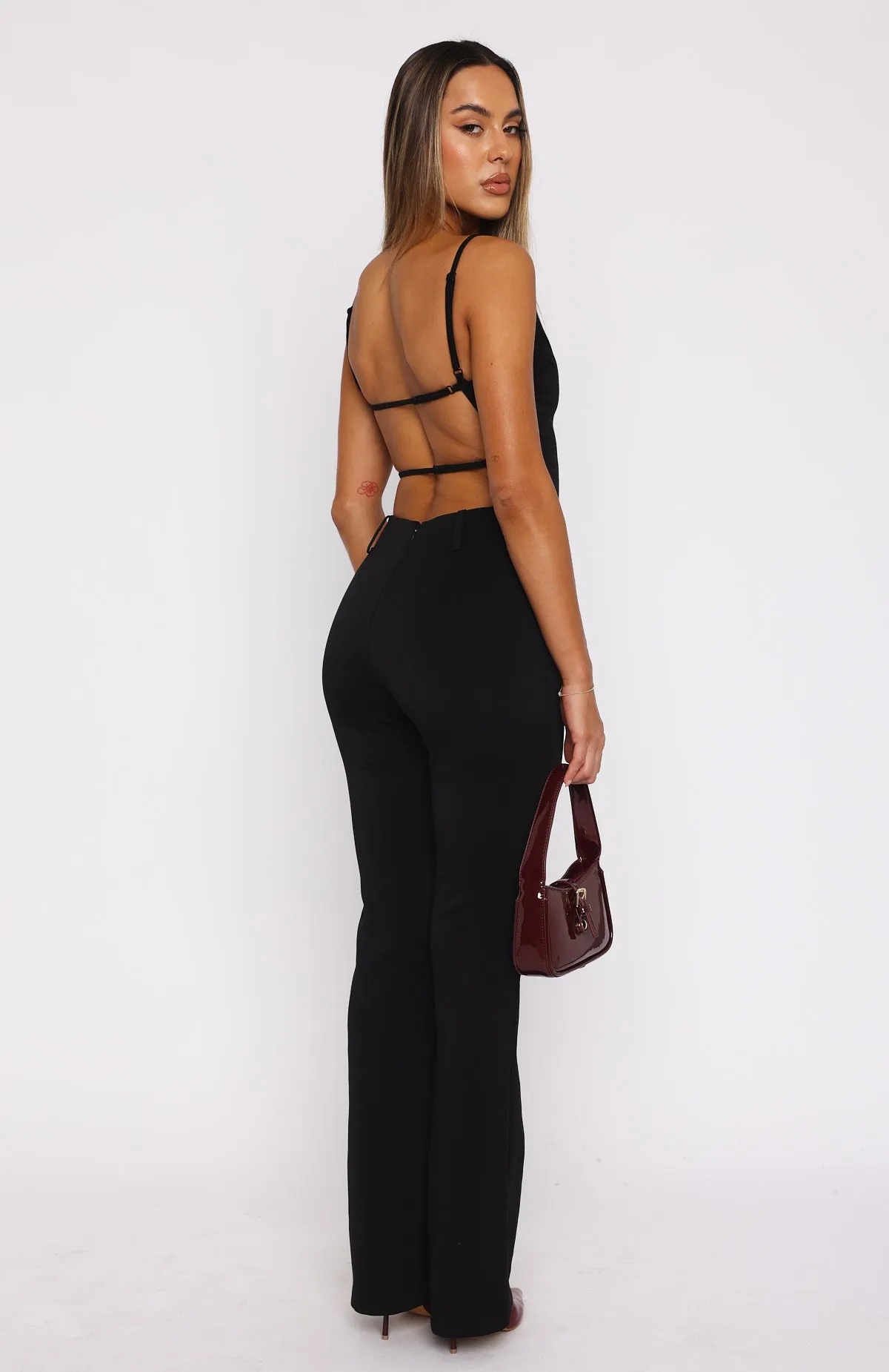 Fearless Pants Black sold by White Fox Boutique product image thumbnail 4