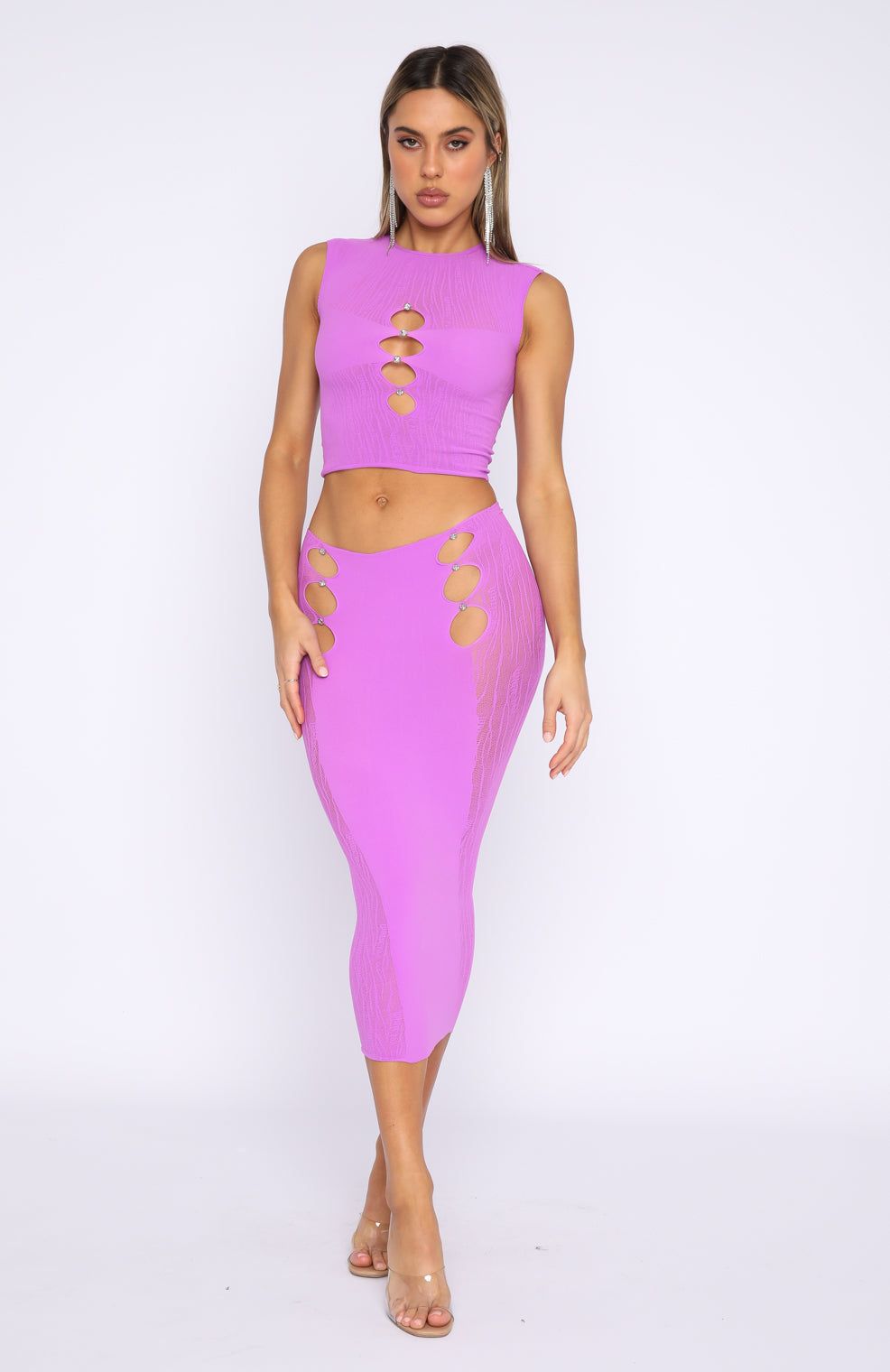 All To Myself Crop Purple sold by White Fox Boutique product image thumbnail 5