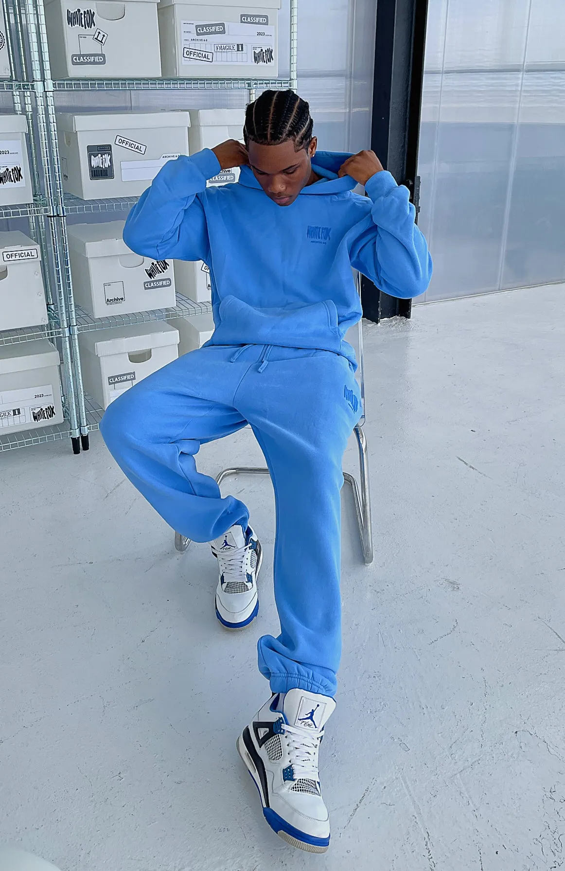 Archive 6.0 Sweatpants Blueberry sold by White Fox Boutique product image thumbnail 5