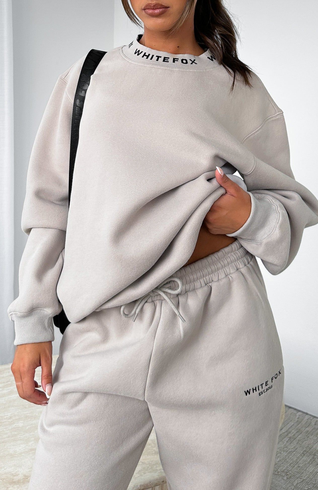 Put It On Repeat Oversized Sweater Lunar sold by White Fox Boutique product image thumbnail 6