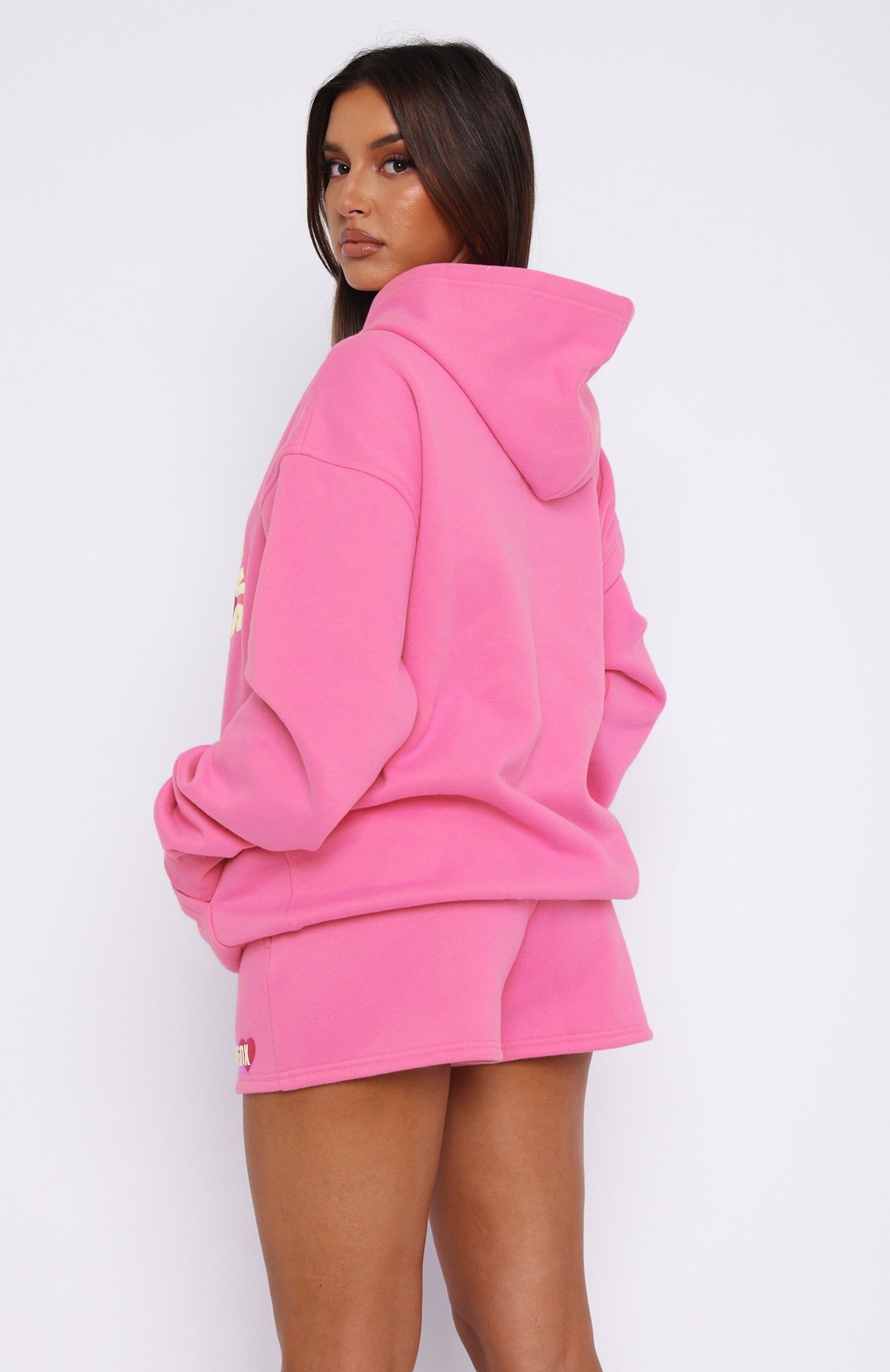 Always Better Together Oversized Hoodie Candy Pink sold by White Fox Boutique product image thumbnail 4