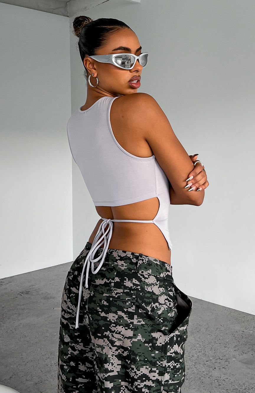 Wishing Well Top Slate sold by White Fox Boutique