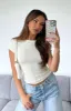 Too Blessed Tee Butter sold by White Fox Boutique