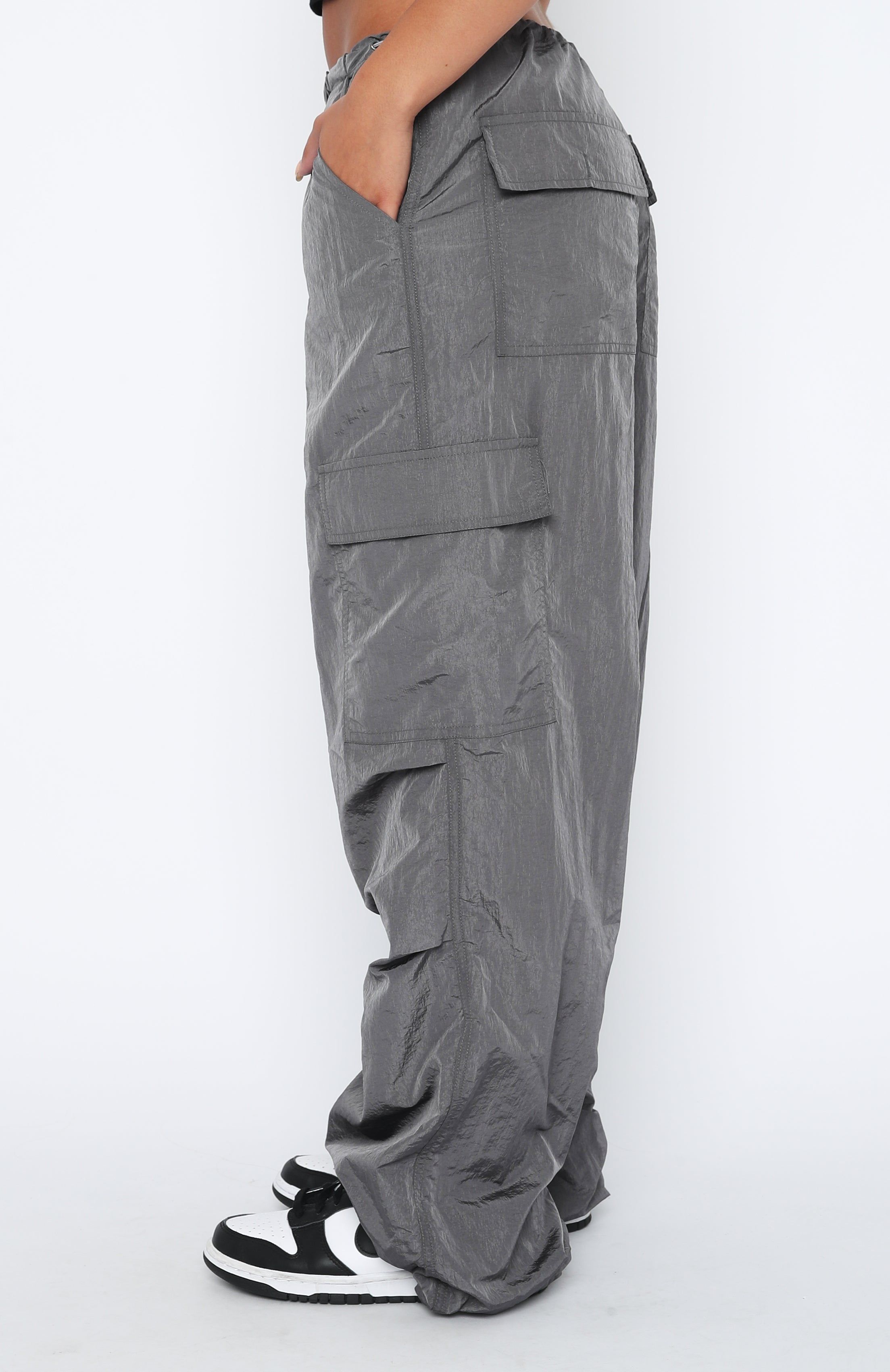 Be The Moment Pants Charcoal sold by White Fox Boutique product image thumbnail 3