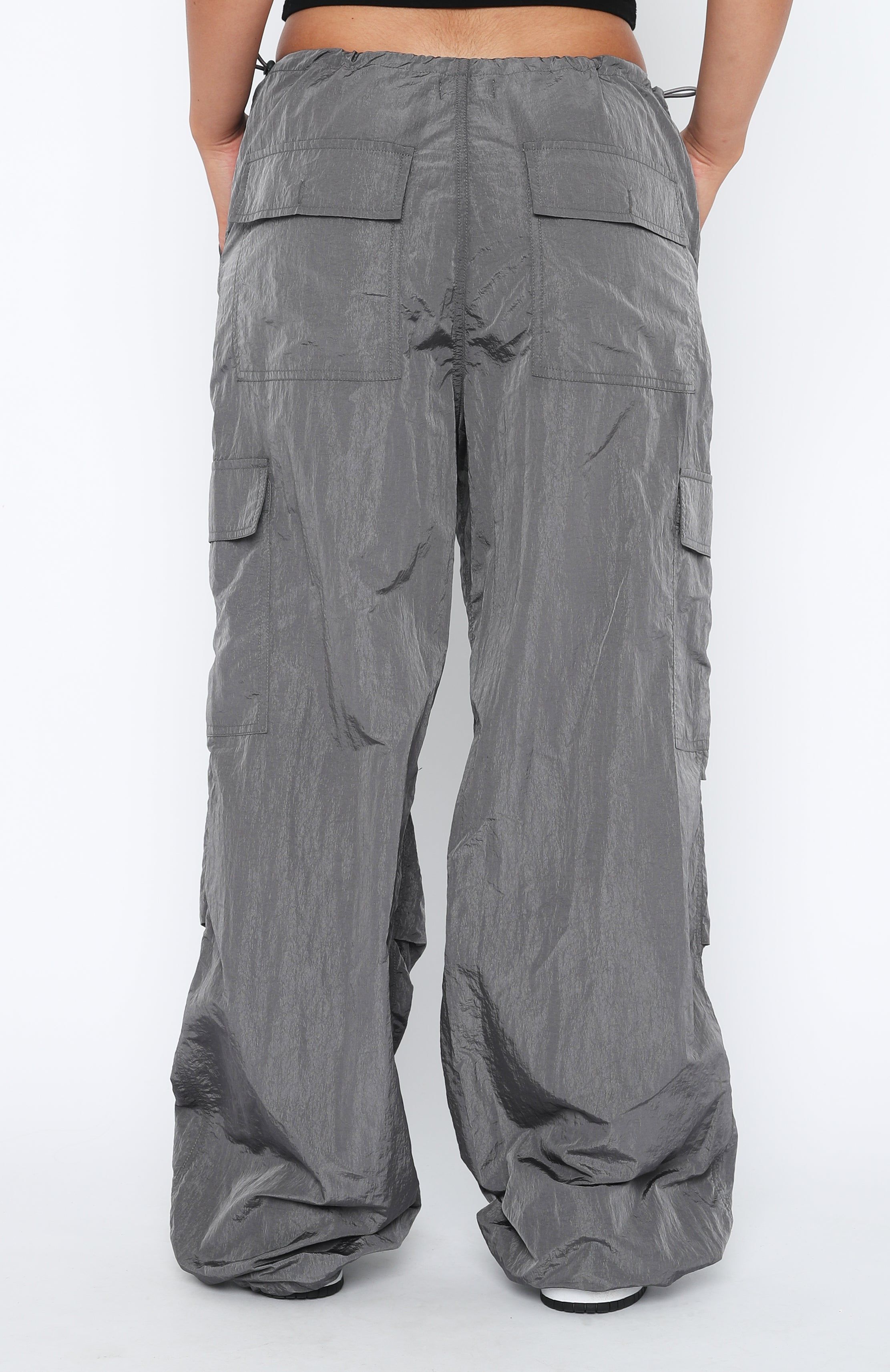 Be The Moment Pants Charcoal sold by White Fox Boutique product image thumbnail 4