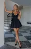 Sugar Sweet Mini Dress Black sold by White Fox Boutique