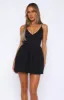 Sugar Sweet Mini Dress Black sold by White Fox Boutique