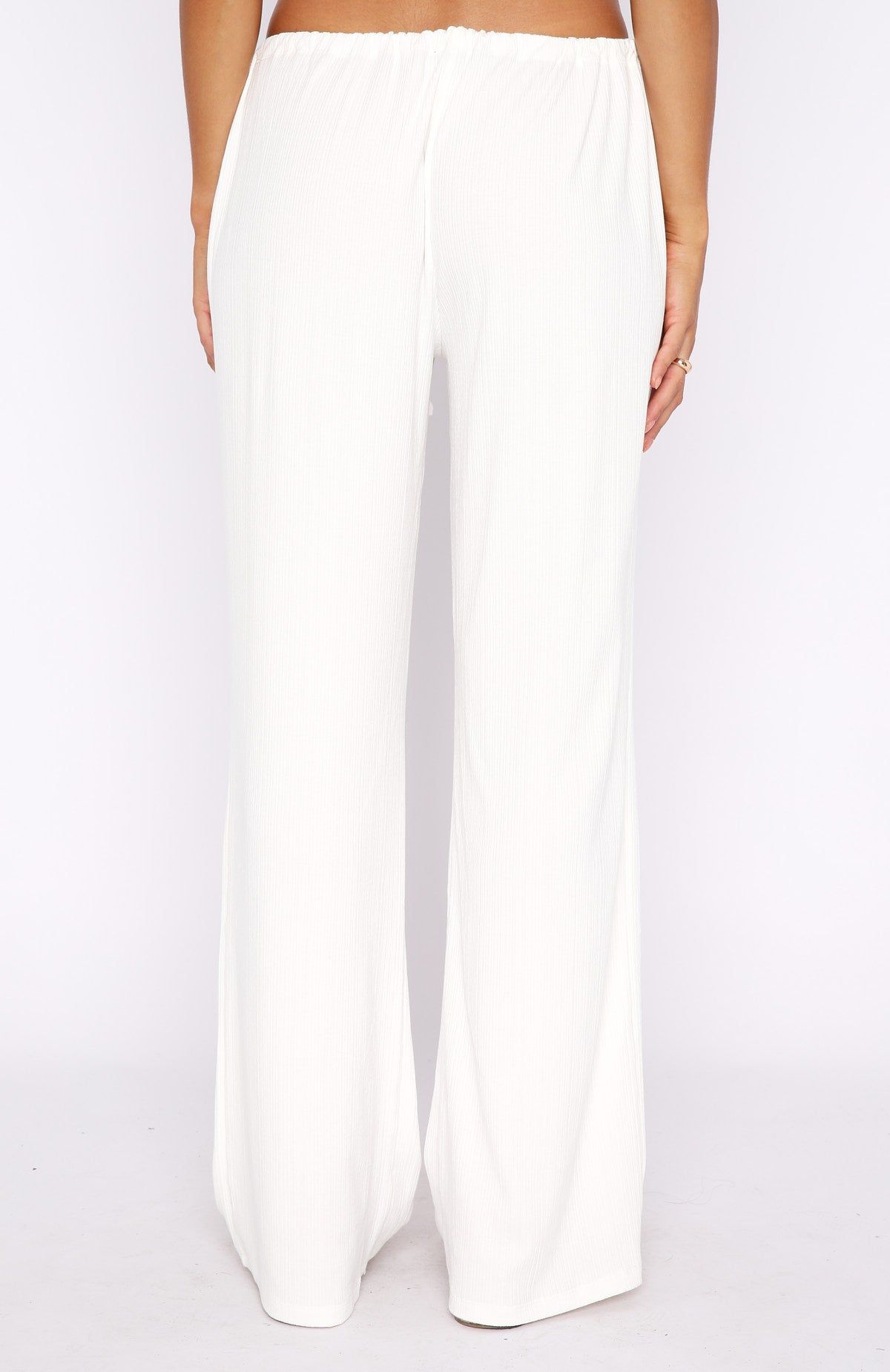 Keeping Score Pants White sold by White Fox Boutique product image thumbnail 4