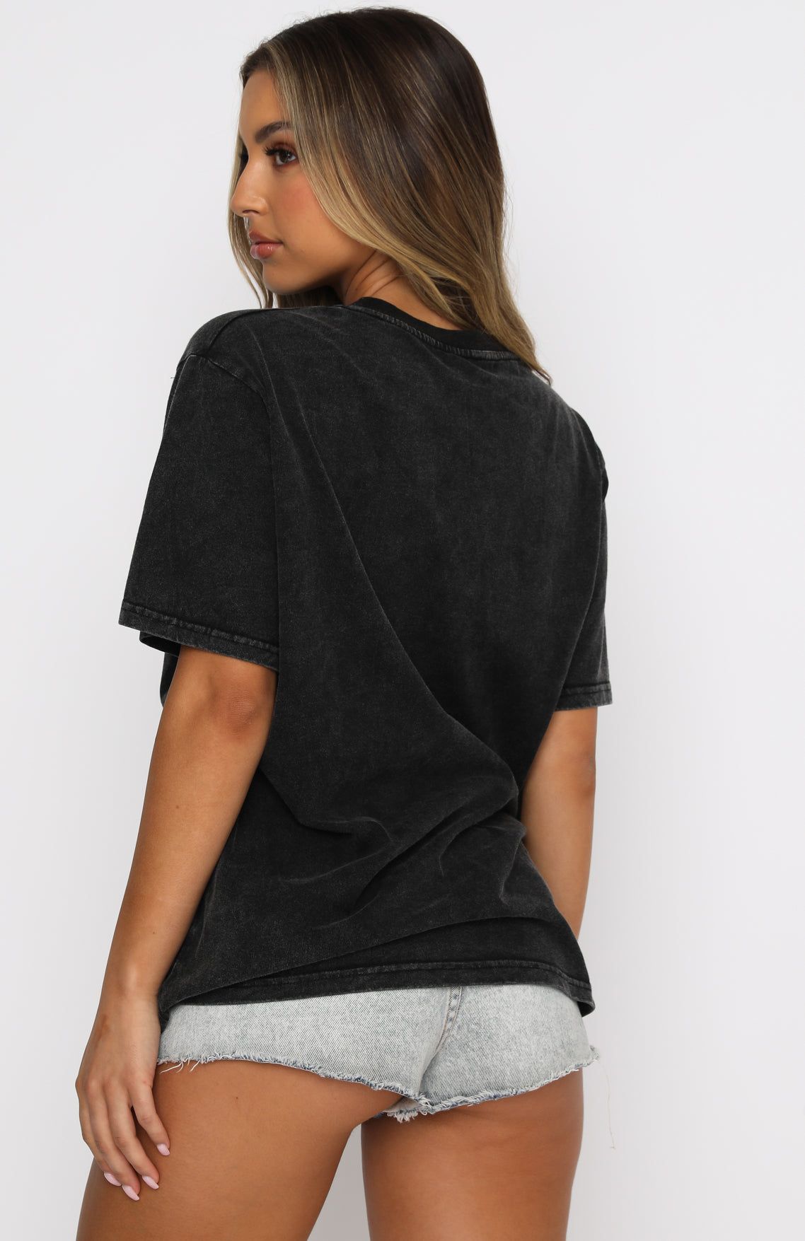 All Tied Up Tee Black Acid sold by White Fox Boutique product image thumbnail 4