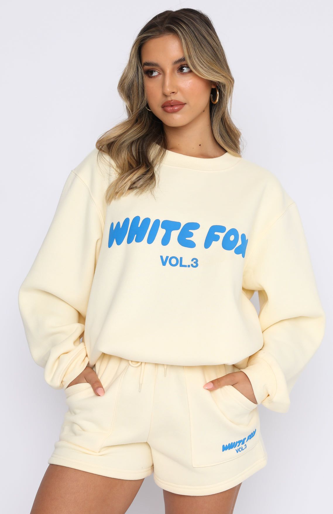 Offstage Sweater Buttercream sold by White Fox Boutique product image thumbnail 2