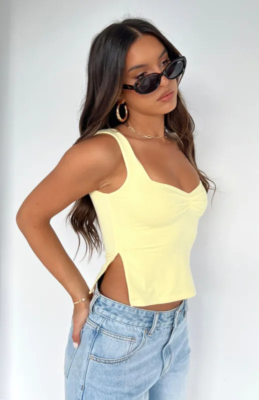 Taking Off Top Lemon sold by White Fox Boutique