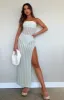 Soft Nights Maxi Dress Sage sold by White Fox Boutique