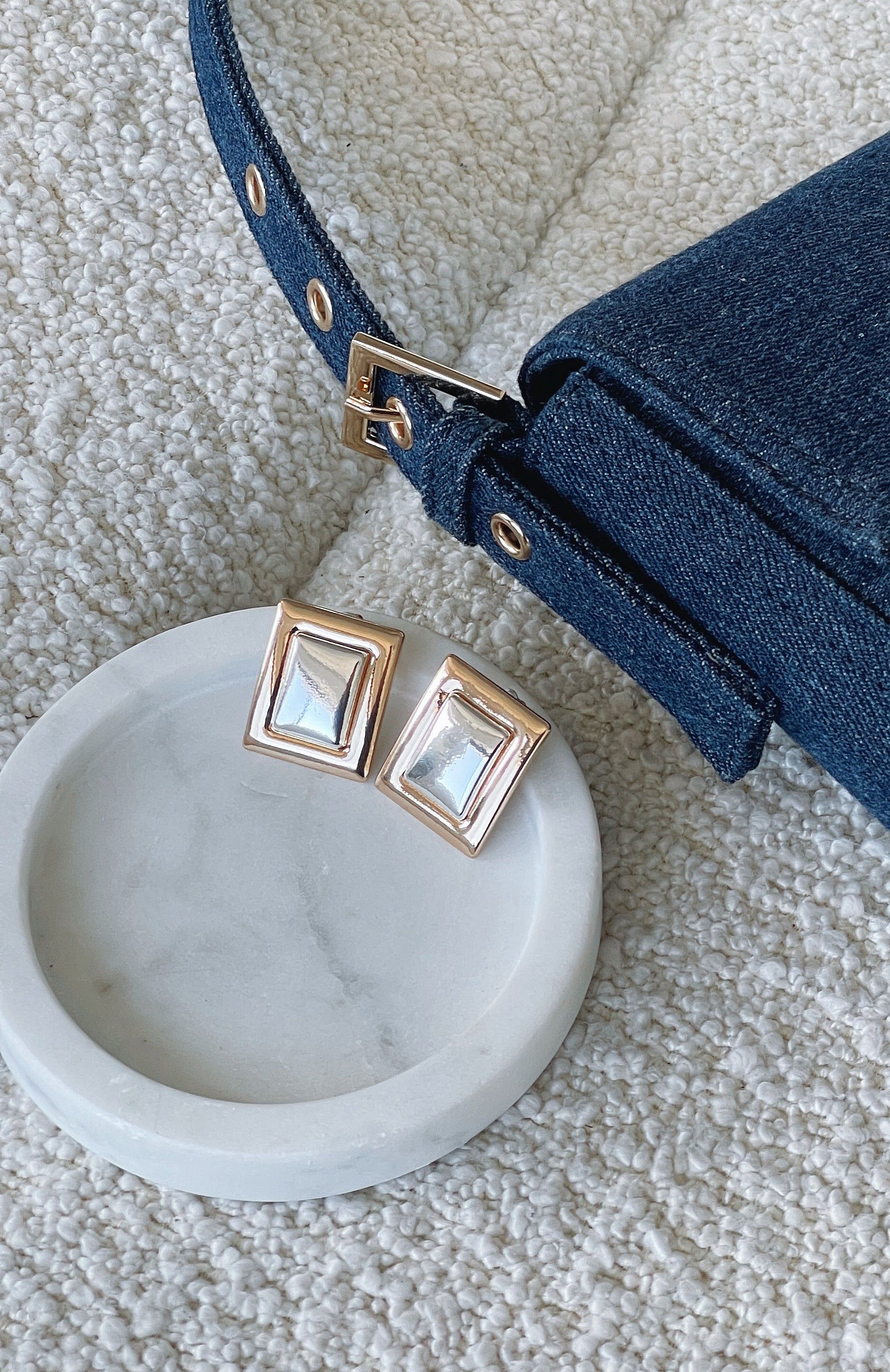 Ivy Earrings Silver/Gold sold by White Fox Boutique product image thumbnail 2