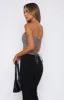 All The Small Things Bustier Mocha Check sold by White Fox Boutique