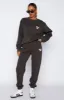 Sports Club Sweatpants Charcoal sold by White Fox Boutique