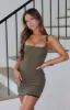 All I Ever Wanted Mini Dress Khaki sold by White Fox Boutique