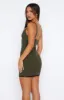 All I Ever Wanted Mini Dress Khaki sold by White Fox Boutique