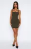 All I Ever Wanted Mini Dress Khaki sold by White Fox Boutique