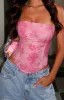 Let It Go Strapless Bustier Fuchsia Orchid sold by White Fox Boutique