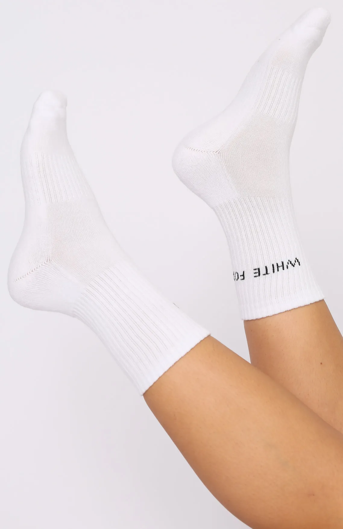 Good To Go Socks White sold by White Fox Boutique product image thumbnail 2