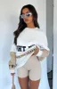 Latest And Greatest Oversized Sweater Neutral sold by White Fox Boutique