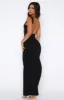Don't Want To Be Apart Maxi Dress Black sold by White Fox Boutique