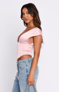 No Love Lost Bustier Blush sold by White Fox Boutique