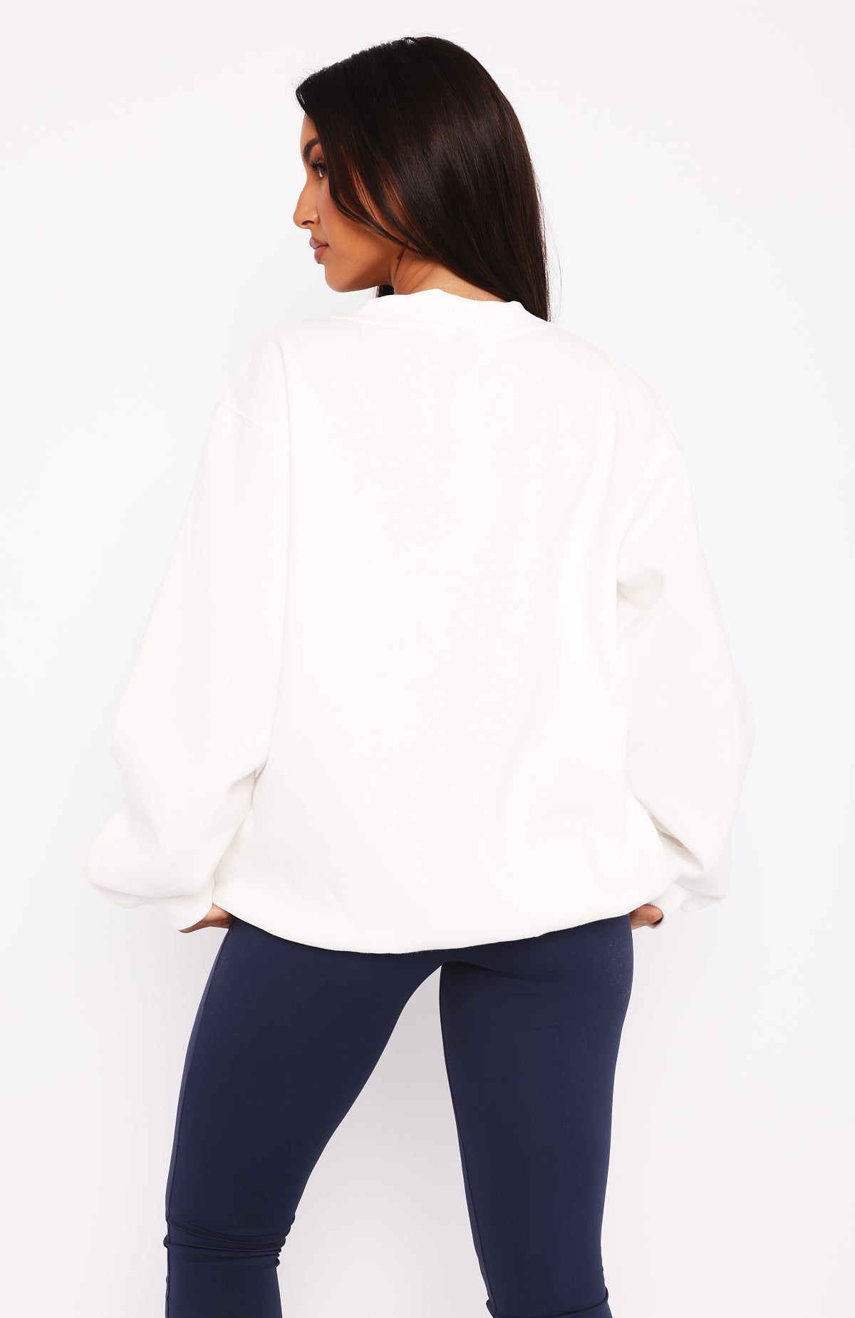 Season 7 Oversized Sweater Snow sold by White Fox Boutique product image thumbnail 4