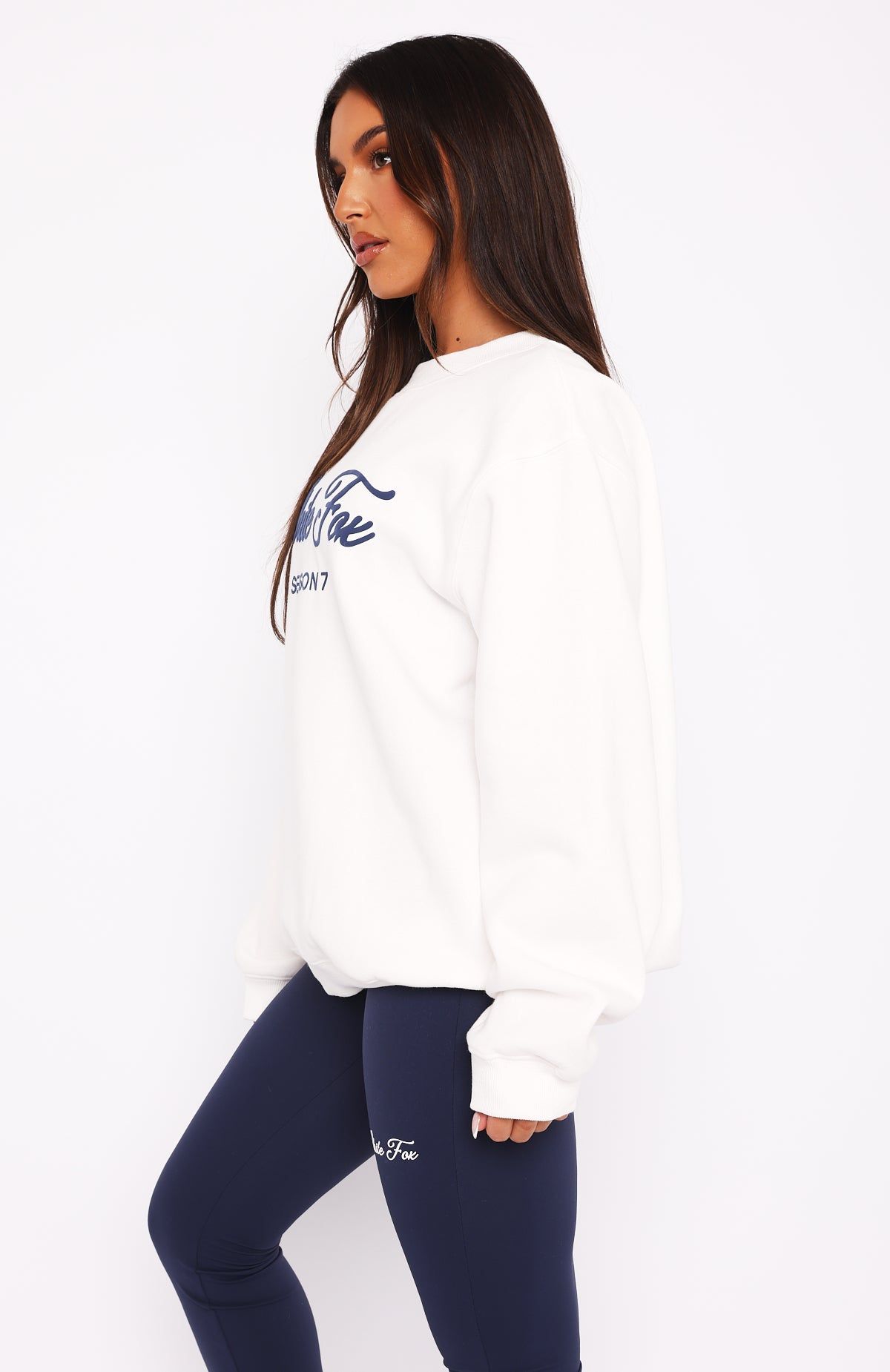 Season 7 Oversized Sweater Snow sold by White Fox Boutique product image thumbnail 3