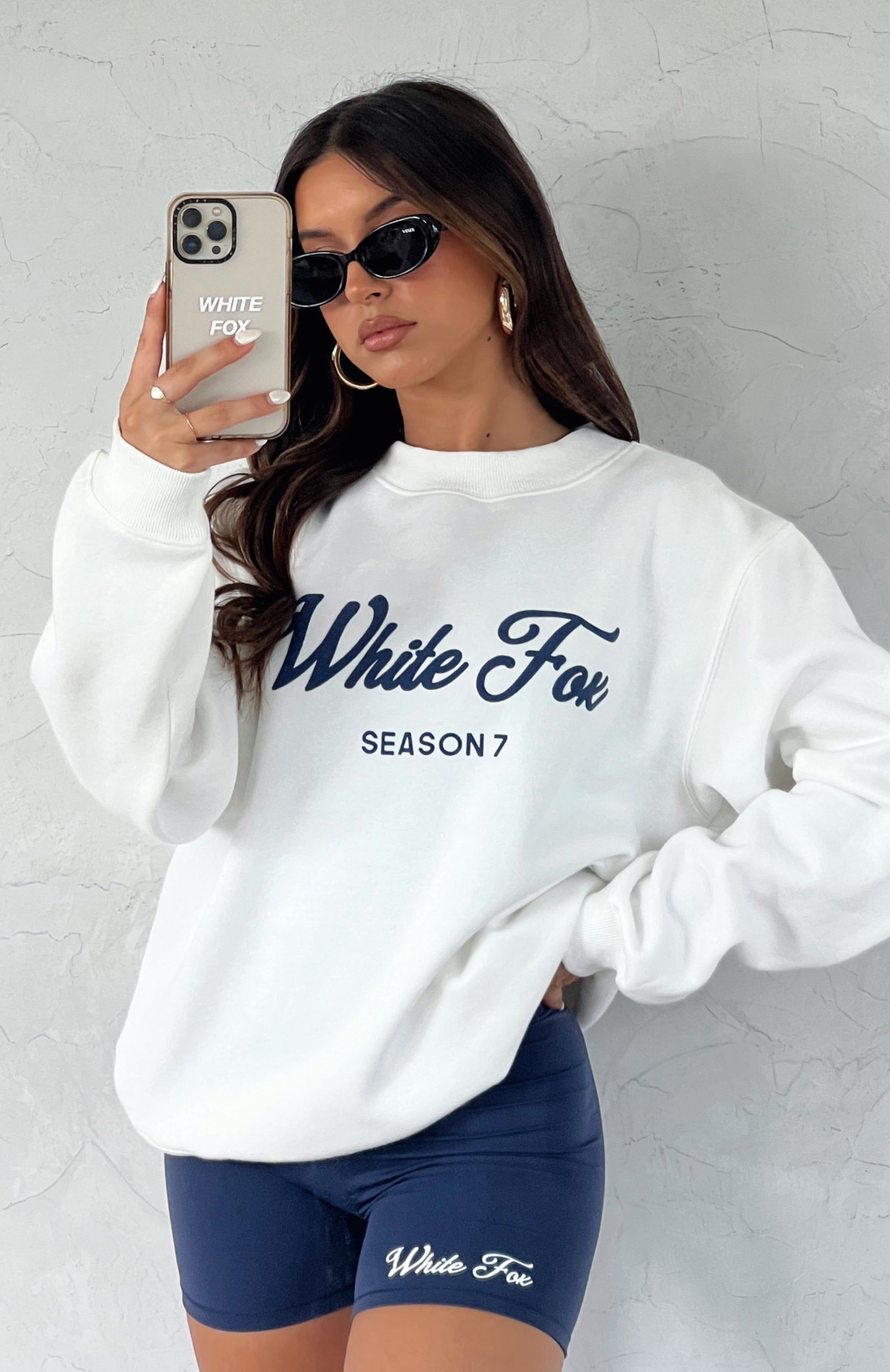 Season 7 Oversized Sweater Snow sold by White Fox Boutique