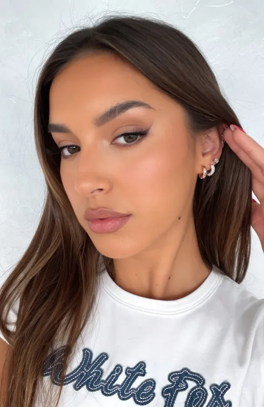 Thank You, Next Earring Set Gold sold by White Fox Boutique