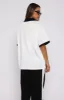 Take The Chance Oversized Jersey White sold by White Fox Boutique