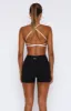 She's Healthy Sports Crop White sold by White Fox Boutique