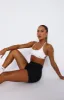 She's Healthy Sports Crop White sold by White Fox Boutique