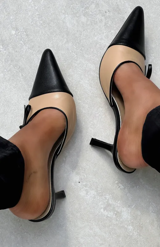 Scottie Heels Beige sold by White Fox Boutique