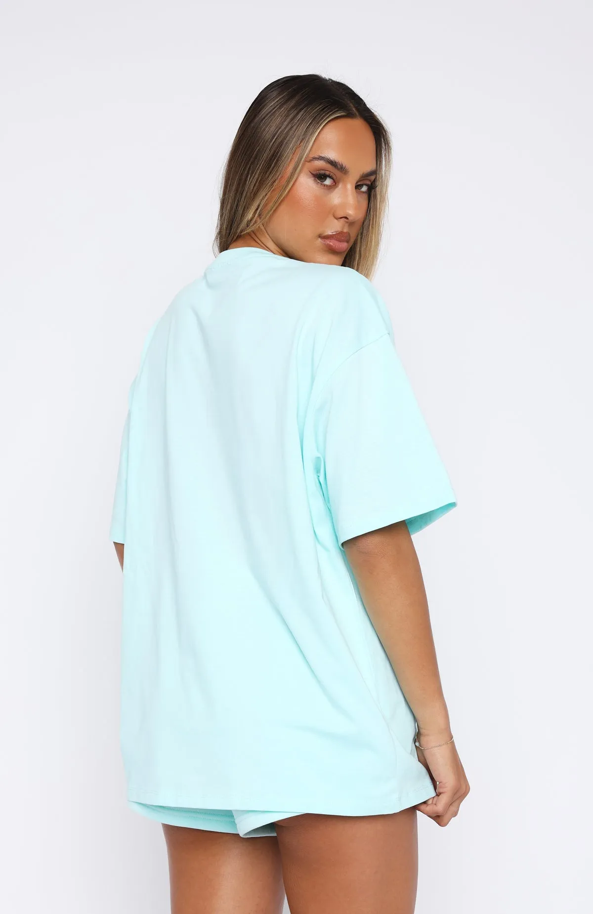 Capsule 9 Star Of The Moment Oversized Tee Mint sold by White Fox Boutique product image thumbnail 4