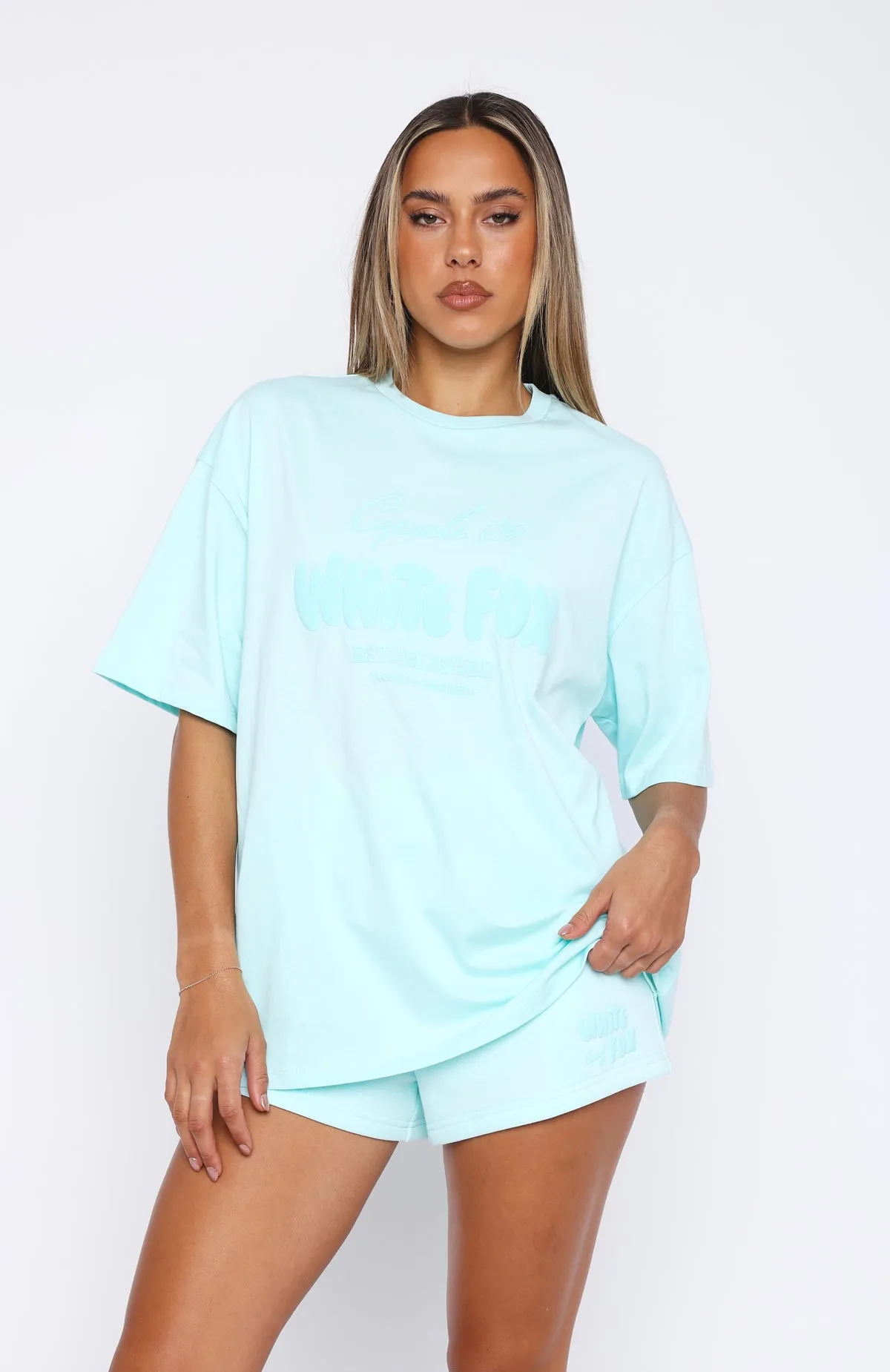 Capsule 9 Star Of The Moment Oversized Tee Mint sold by White Fox Boutique product image thumbnail 2