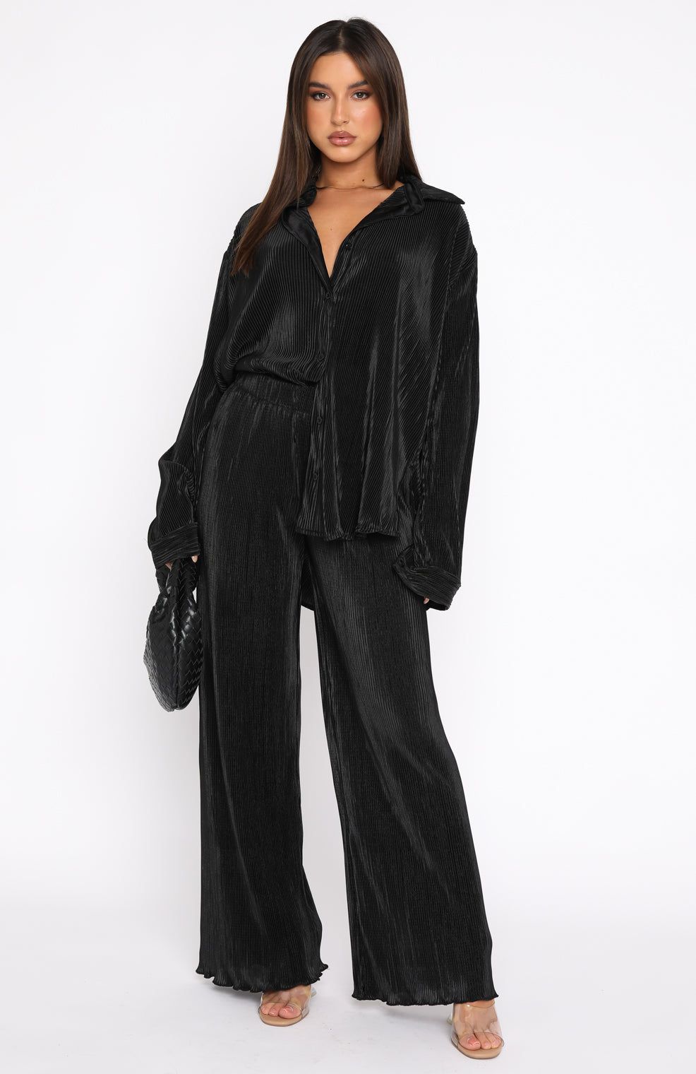 Sincerely Yours Pants Black sold by White Fox Boutique product image thumbnail 5