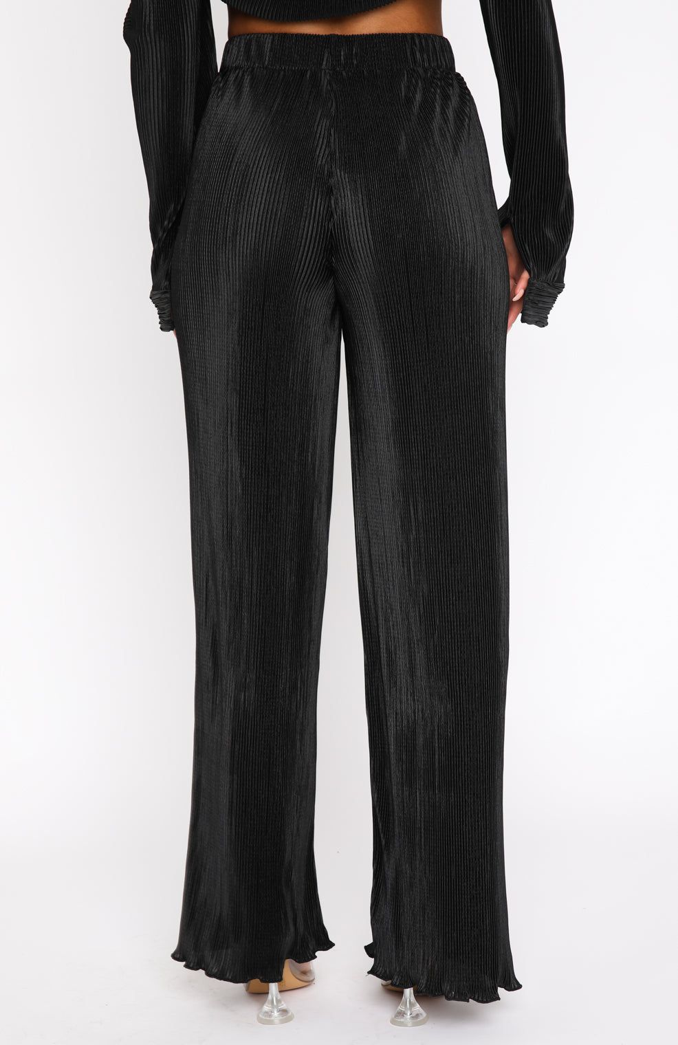 Sincerely Yours Pants Black sold by White Fox Boutique product image thumbnail 4