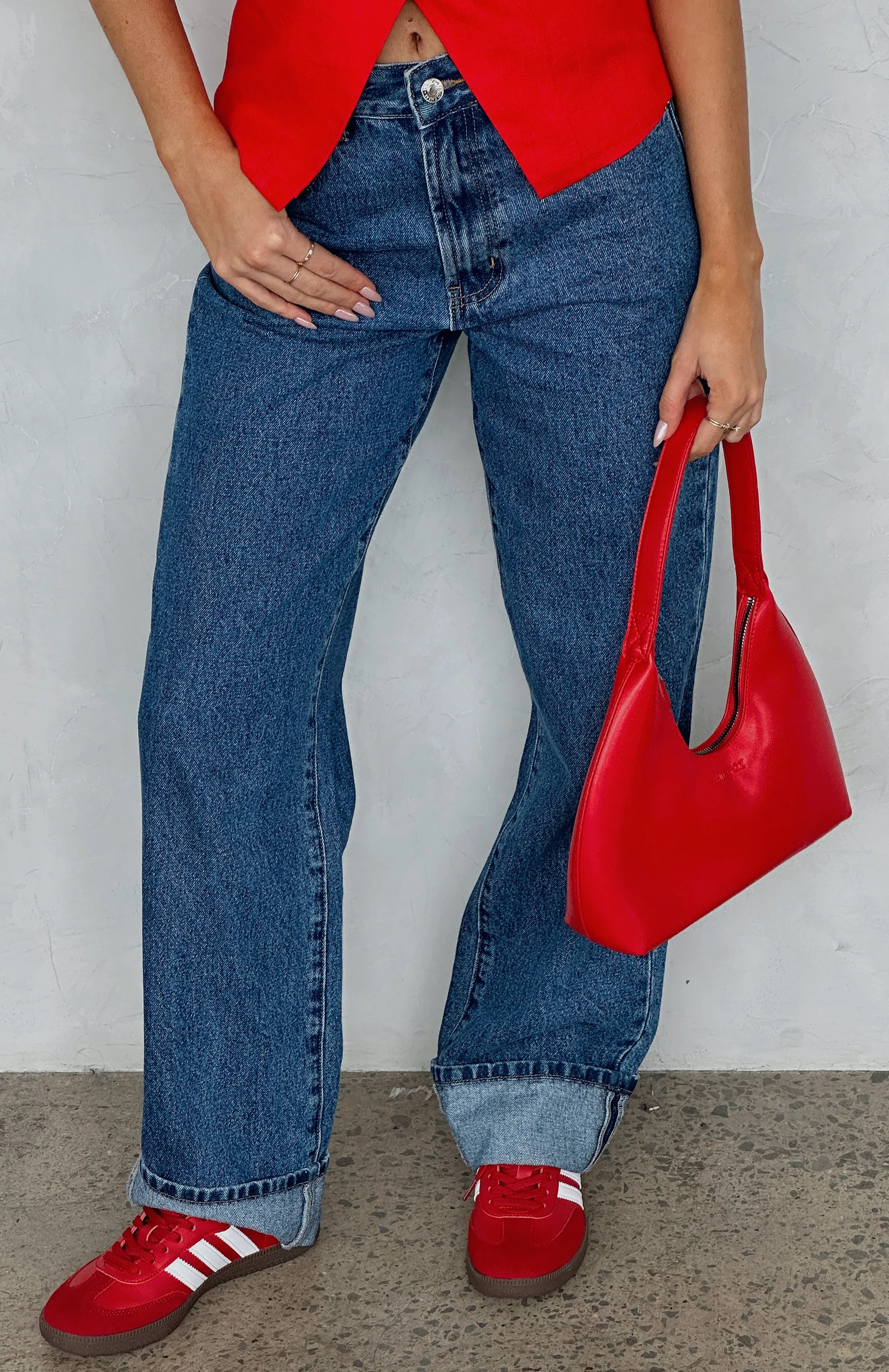 Becca Shoulder Bag Red sold by White Fox Boutique