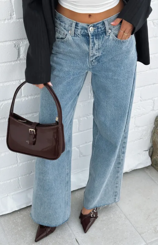 Dionne Large Shoulder Bag Chocolate sold by White Fox Boutique