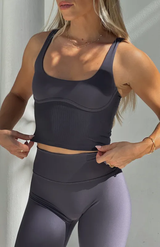 Aurora Sports Crop Moonlight sold by White Fox Boutique