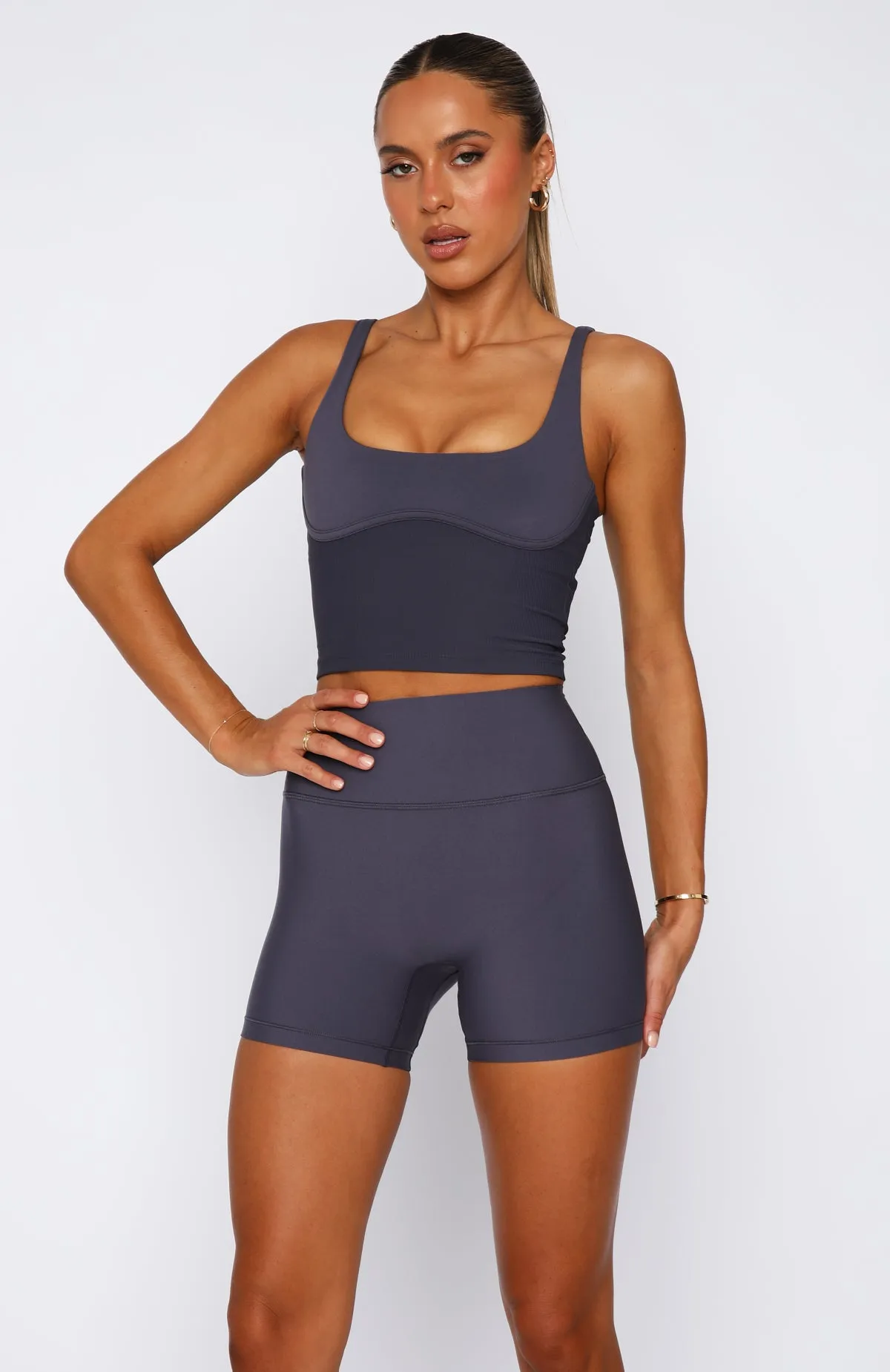 Aurora Sports Crop Moonlight sold by White Fox Boutique product image thumbnail 2