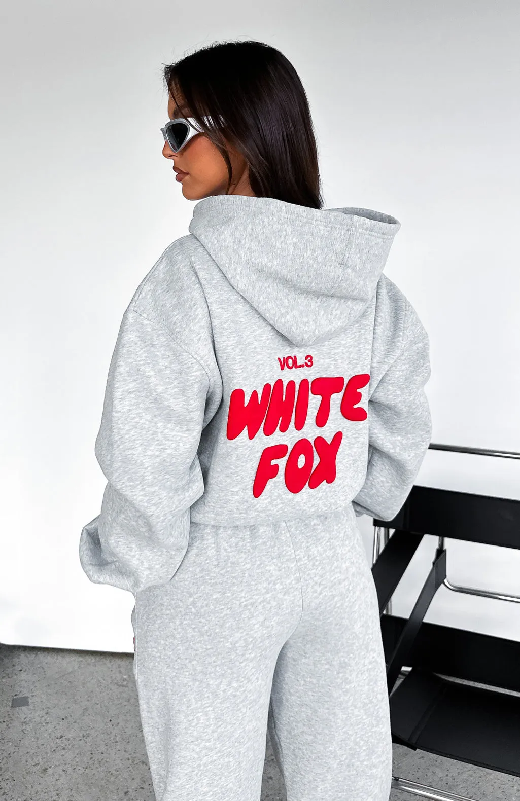 Offstage Hoodie Alloy Grey sold by White Fox Boutique