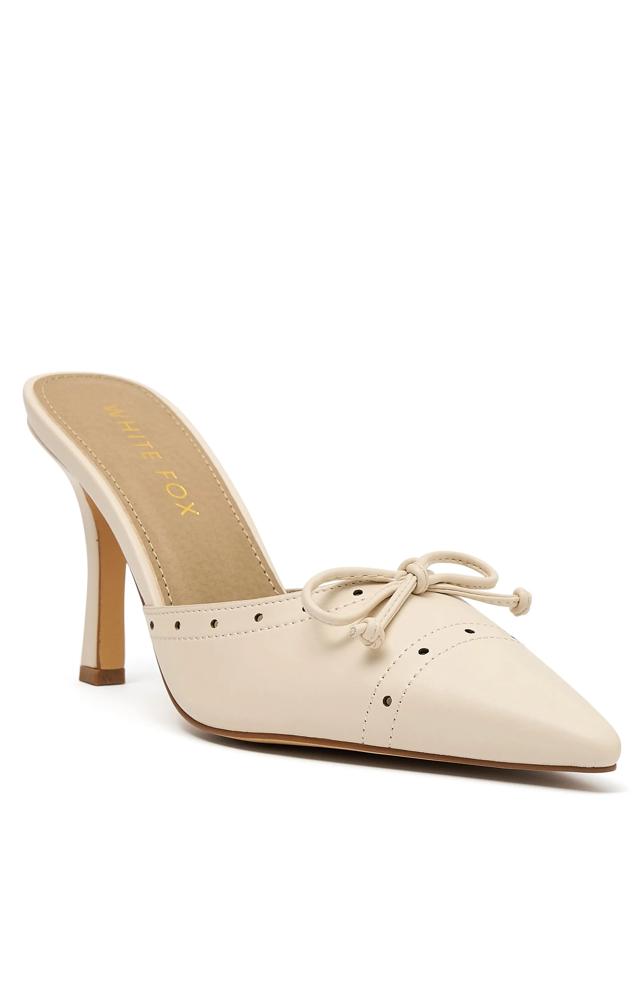 Adriana Heels Bone sold by White Fox Boutique product image thumbnail 3