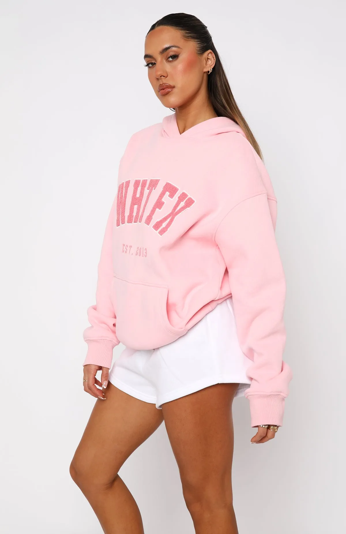 Give It Away Oversized Hoodie Pink sold by White Fox Boutique product image thumbnail 3