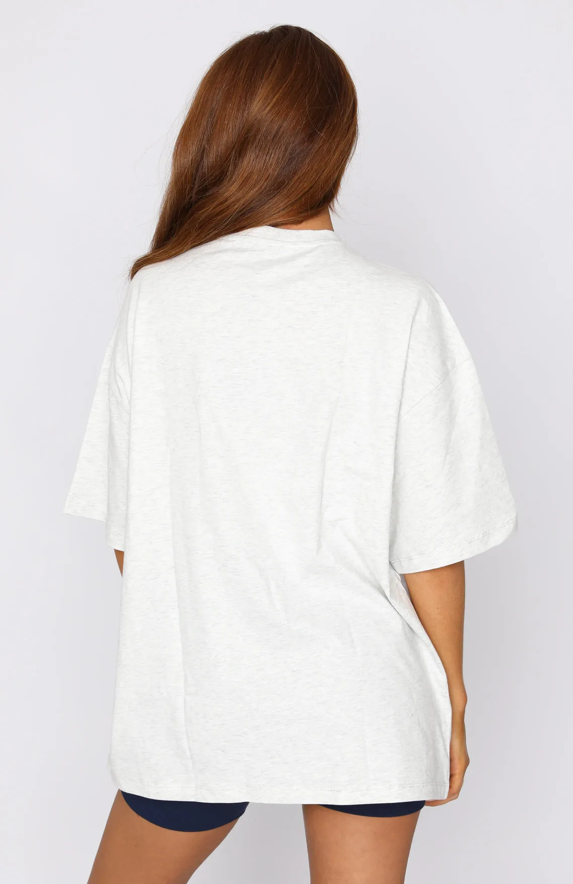 Offstage Oversized Tee Mineral Grey sold by White Fox Boutique product image thumbnail 4