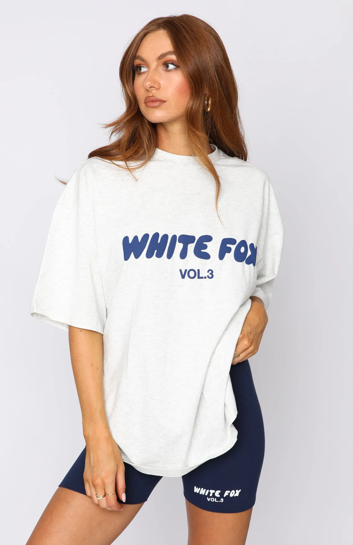 Offstage Oversized Tee Mineral Grey sold by White Fox Boutique product image thumbnail 2